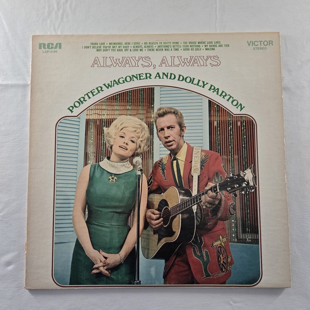 Porter Wagoner And Dolly Parton Always, Always 1969 Vinyl LP LSP-4186 VG+ Tested